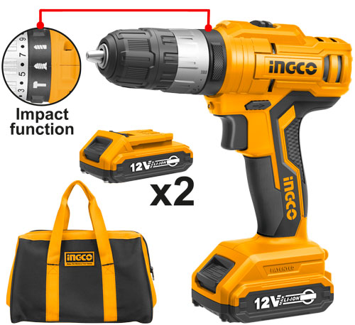Furadeira de impacto a  bateria CDLI1222
