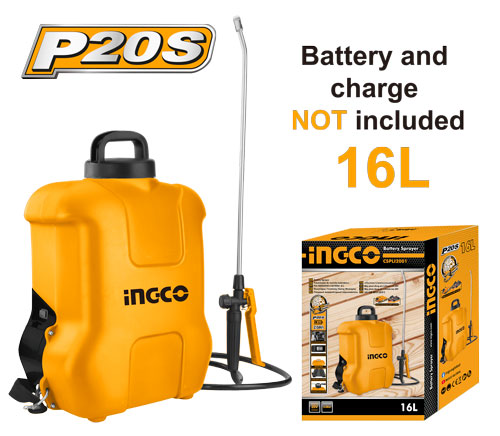 Pulverizador de bateria de l�tio de 20 V CSPLI2001
