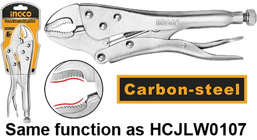 Alicate de travamento de mand�bula curva HCJLW0207