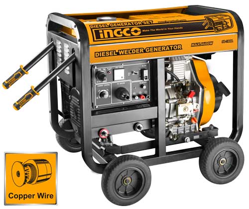 Gerador de soldador a diesel  GDW65001