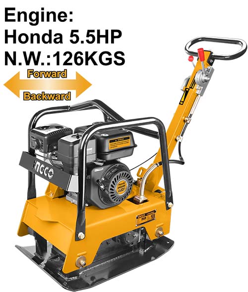 Compactador de placa revers�vel a gasolina GCP125-1
