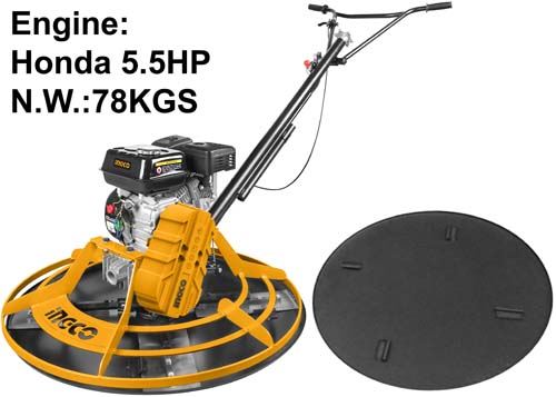 Pazinha de concreto  el�trica a gasolina GPT361-1