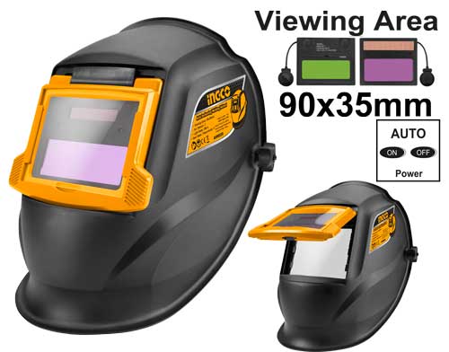 Capacete de soldagem com escurecimento autom�tico  AHM009