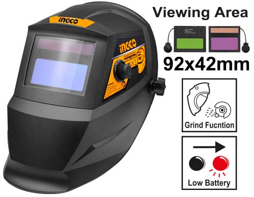 Capacete de soldagem com escurecimento autom�tico  AHM008