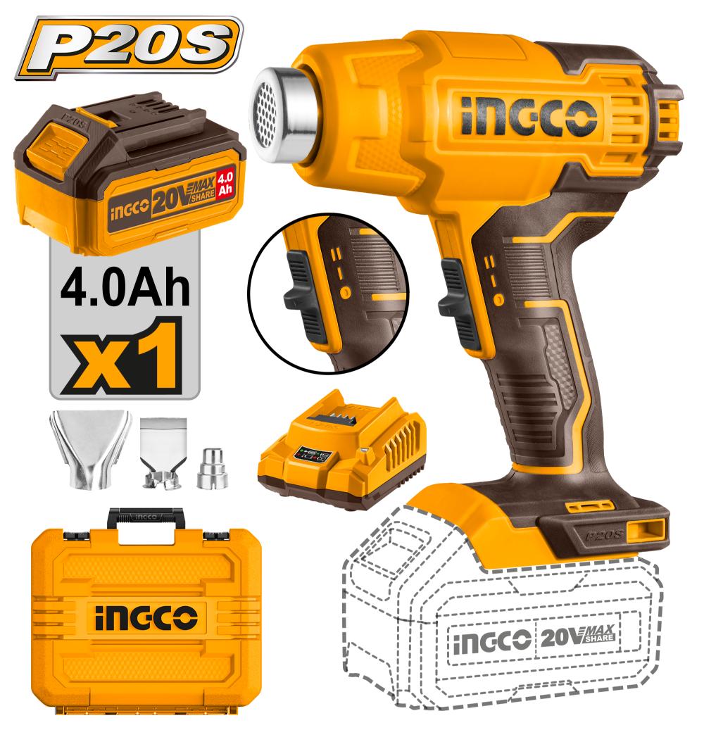 Pistola de ar quente de �ons de l�tio (20 V)  HGLI20025