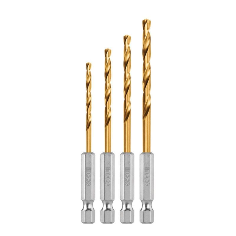 Conjunto de brocas de metal HSS com soquete de 1/4″ AKD1402 INGCO