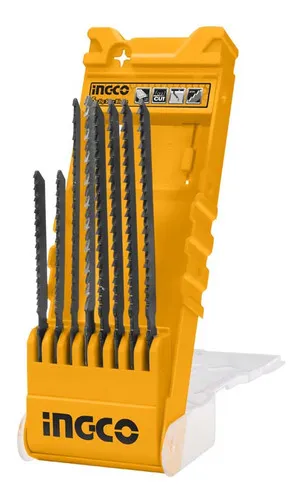 Kit de 8 lâminas de serra para serra de metal e madeira Ingco Akd8088