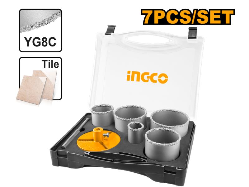 Conjunto de serras copo com grão de carboneto AKCH0071