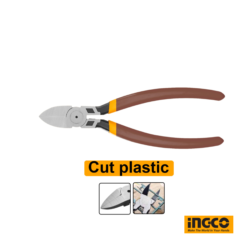 Alicate de corte de plástico INGCO 5″ 140mm