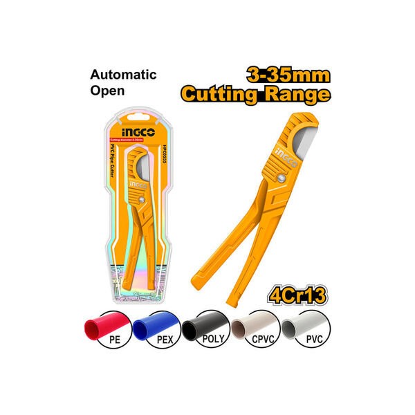 Tesoura para cortar tubos de plástico INGCO (HPC0535)